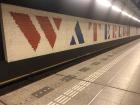 Metro station at Waterlooplein