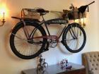 Even the U.S. Ambassador to the Netherlands has a bike, on the wall