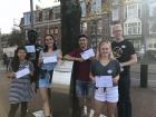 The Fulbright Program organized an opportunity for all of us to vote at the consulate in Amsterdam