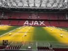 AJAX is the name of the soccer team that plays at the arena named after their old player and coach
