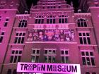 The museum is illuminated for Museumnacht