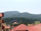Overlooking a forest in southern India. Part of the forest was cut down to build a university.