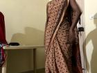 Hema in her favorite sari