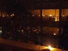 My dorm at school lit up for Diwali