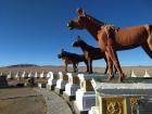 Horses are so important in the nomadic tradition that there is a whole monument to them