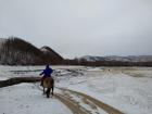 My time in Mongolia has been all about trying new things, like riding horses when it is negative four Fahrenheit outside!