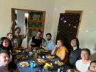 Peace Corps Volunteers coming together for Thanksgiving