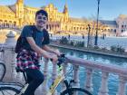 I went on a bike route around Seville, Spain