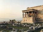 Side shot of the Erechtheion