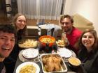 Also grateful for my Fulbright English Teaching Assistant "family" at Friendsgiving