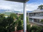 Most of the hallways at Luan Shan Elementary are outside; here's the view of the whole school from one of the "hallways" on the second floor