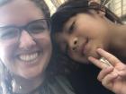 Lucy is one of my third graders, and she loves jumping into my pictures!