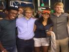 A few VISTAs and I at a Rockies game in Colorado