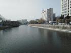 River outside Liaoning Cancer Hospital