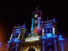 City Hall lit up in celebration of World Paella Day!