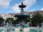 Fountain in the city center 
