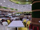 Large cafeterias are the main places where students and kids in Singapore eat