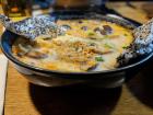This noodle soup dish was my main course at SOY