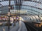 Inside of Berlin Hauptbahnhof (Central Station)