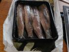 Raw herring is a common snack served with relish