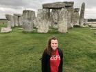 Me with Stonehenge in the background - pretty cool to think that I was standing where our ancient ancestors once stood and built this marvel
