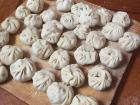 I helped to make this Mongolian traditional food called buuz