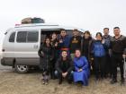 Crew on the way to Khentii!