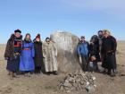 The famous rock where Chinggis Khan met Borte.