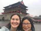 Ee Kheng and me taking a selfie; any guesses to what city we're in?