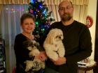 My family at Christmas; doesn‘t the tree look similar to the German one?
