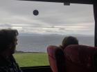 A view from a bus window! Looking over the Atlantic Ocean!
