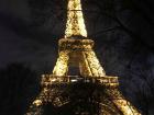 The Eiffel Tower is a beautiful sight- especially at night!