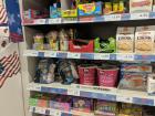 American sweets in a UK grocery store