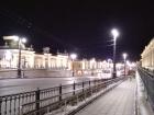 Now that it is winter, the bright lights on Lenina Street remind me that Christmas (and New Year for Russia) is coming