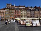 Old market square in Warsaw