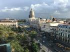 The view from the top of a hotel in Havana, Cuba