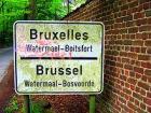 The signs in Belgium feature both French and Dutch
