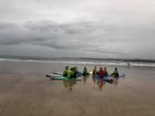 Surfing at Cornwall