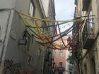 Alfama is decorated through their town 