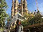 This is the famous "Sagrada Familia" cathedral 