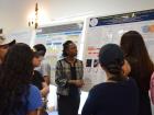 Giving a science presentation on a multicultural campus last summer