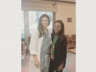 Dr. Seymour the Surgeon and her mini surgeon, me!
