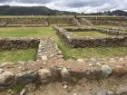 These are more spaces of homes that were used by Incan people before their city was conquered by the Spanish