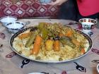 This was the first time that I had couscous with my host family