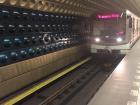 The metro runs under Prague's city streets