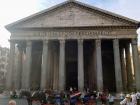 This is what the Pantheon looks like on the outside