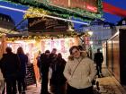 Christmas markets are made of small wooden cottages selling food, drinks and gifts for the holidays