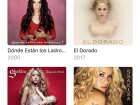 I have every Shakira album downloaded to my phone