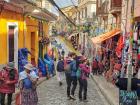 On our walking tour through the streets of La Paz