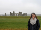 Abby visits Stonehenge in England